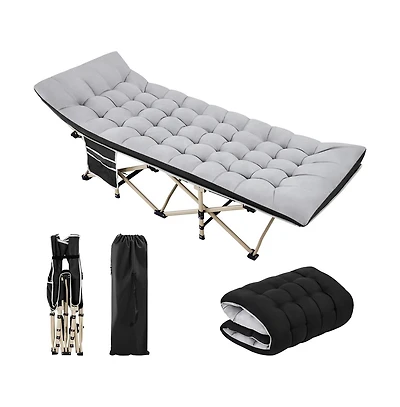 Yaheetech Folding Camping Cot with Carry Bag for Adults