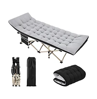 Yaheetech Folding Camping Cot with Carry Bag for Adults