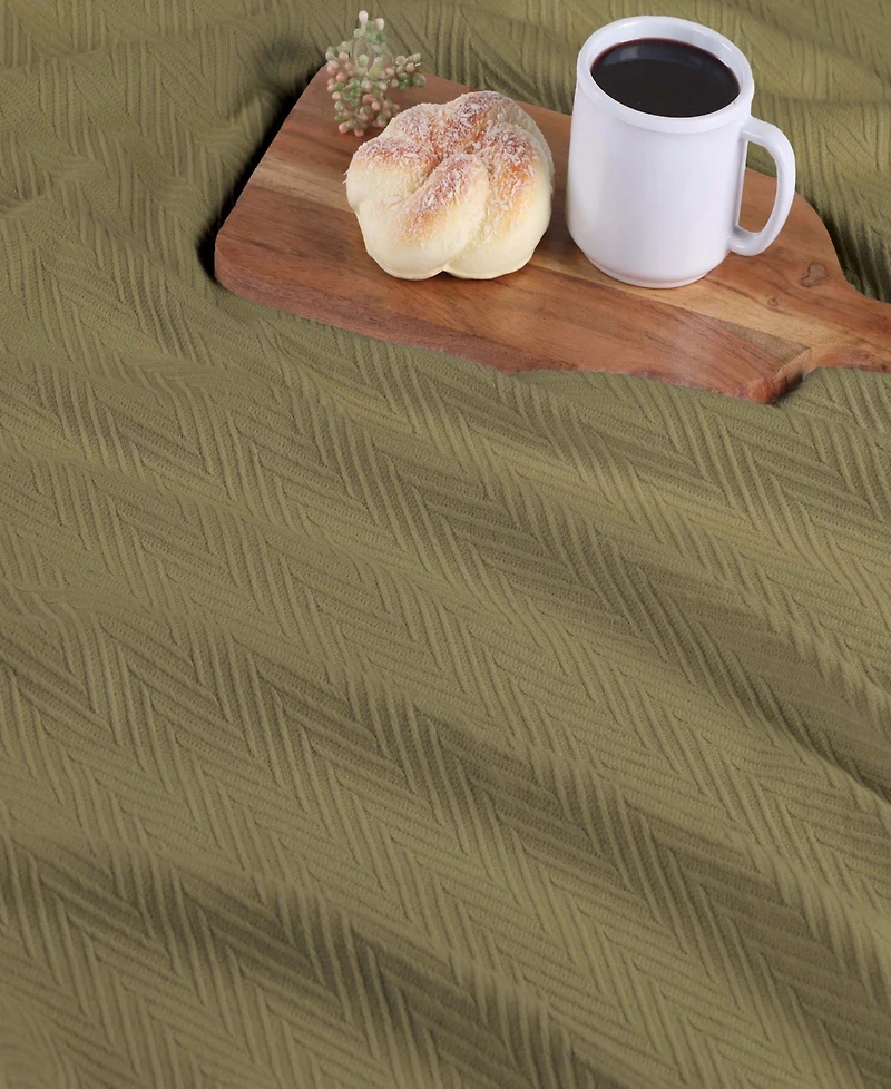Superior Chevron All-Season Cotton Throw, 50" x 60"