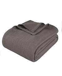 Superior Chevron All-Season Cotton Blanket, Full/Queen