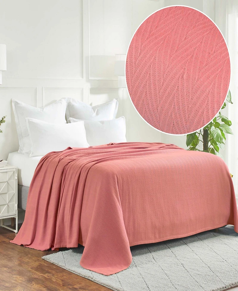 Superior Chevron All Season Cotton Blanket, California King
