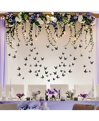 Home 3D Removable Diy Butterfly Wall Decor with 3 Wing Designs (48pcs)