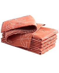 Laura Ashley Harvest Raised Woven Napkin Set of 6, 18" x