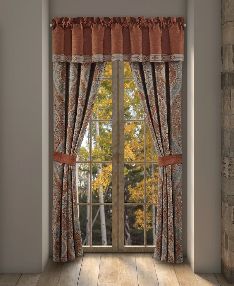 J Queen New York Jackson Lodge Window Panel Pair, 50" x 95"