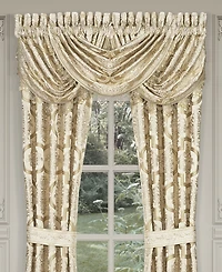 J Queen New York Sezanne Window Waterfall Valance, 33" x 43"