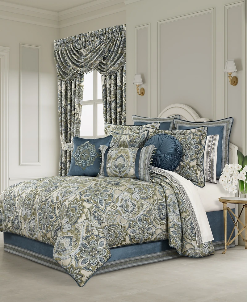 J Queen New York Avellino 4-Pc. Comforter Set, California King