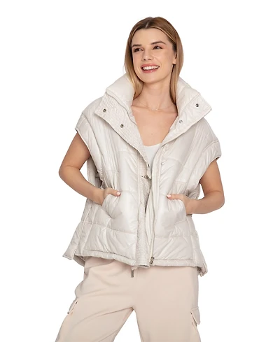 Belle & Bloom Hypnotized Quilted Puffer Vest