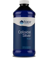 Trace Minerals | Colloidal Silver Liquid | 30 Ppm Safe Dose Mineral Supplement, 99.99% Pure, Super-Oxygenated| 16 fl oz Bottle (1 Pack)