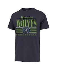 '47 Brand Men's Navy Minnesota Timberwolves Remix Franklin T-Shirt