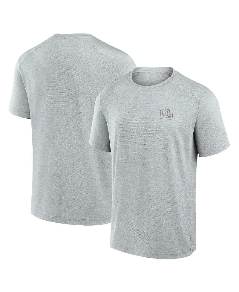 Fanatics Men's Gray New York Giants Front Office Tech T-Shirt