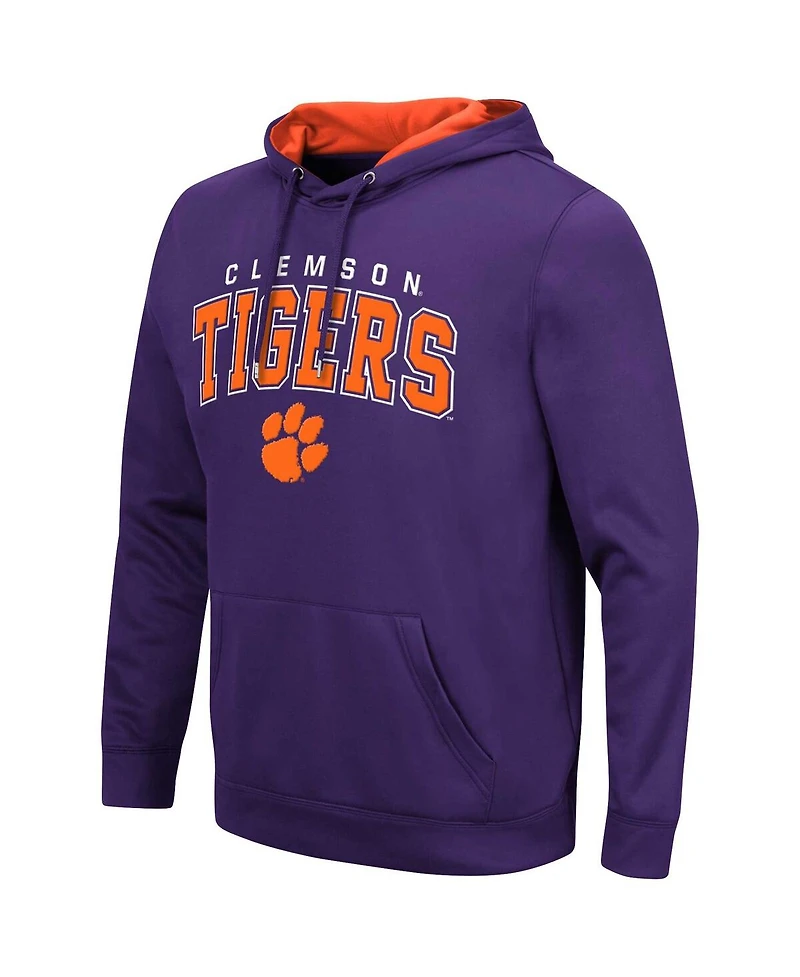 Colosseum Men's Clemson Tigers Resistance Pullover Hoodie