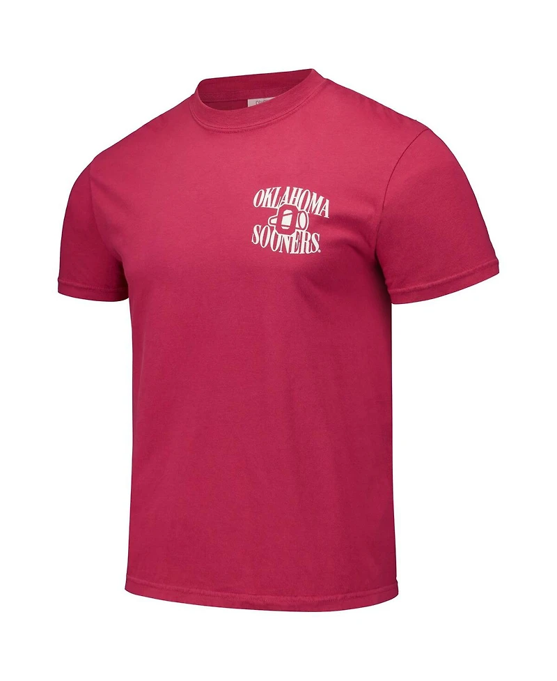 Image One Men's and Women's Oklahoma Sooners Hyper Local Top Daug Slam Dunk T-Shirt