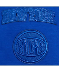 Pro Standard Women's Blue New York Knicks Triple Tonal Full-Zip Hoodie