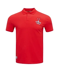 Freeze Max Men's Bugs Bunny Red Looney Tunes Freshen Up Polo
