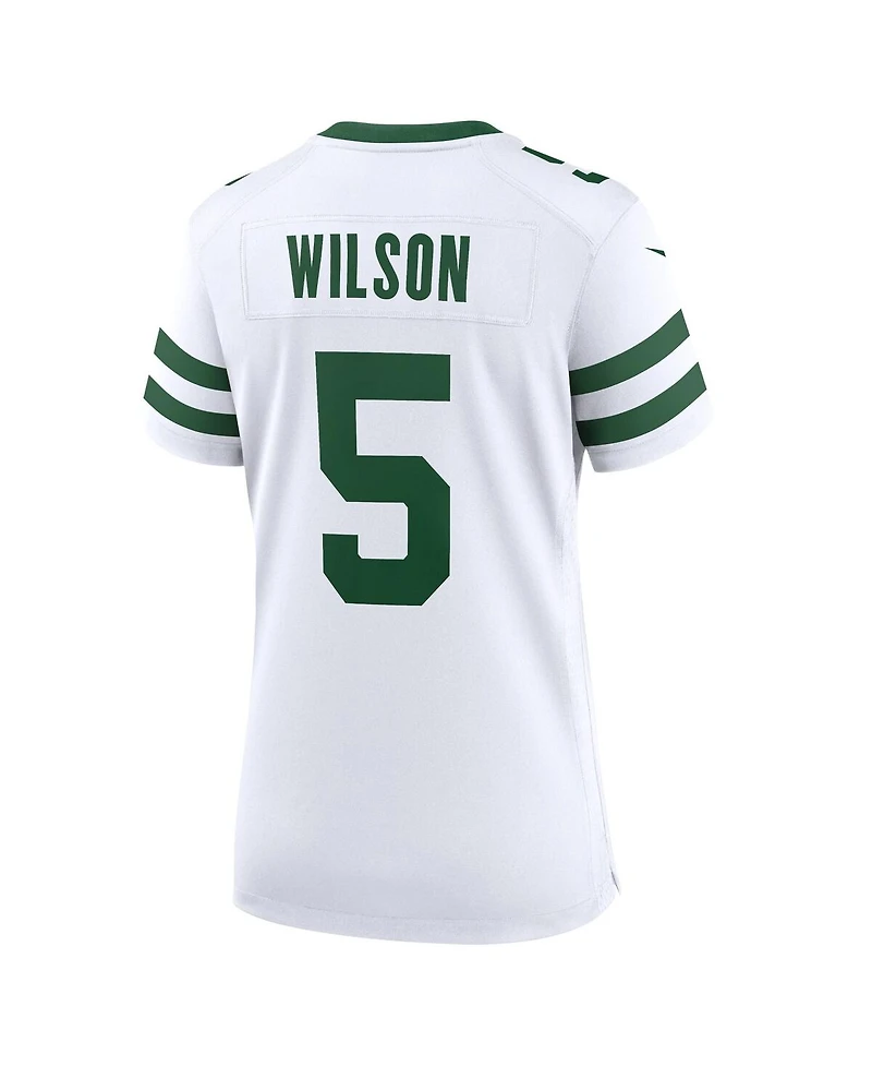 Nike Women's Garrett Wilson Legacy White New York Jets Game Jersey