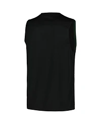 Fanatics Men's Black Milwaukee Bucks Birdseye Muscle Tank Top