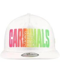 New Era Men's White St. Louis Cardinals Spring Spectrum Golfer Snapback Hat