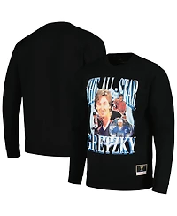 Mitchell & Ness Men's Wayne Gretzky Black Nhl All-Star Pullover Sweatshirt