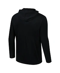 Colosseum Men's Notre Dame Fighting Irish Logo Lockup Active Blend Long Sleeve T-Shirt Hoodie