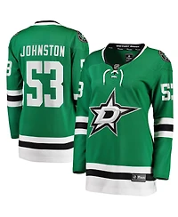 Fanatics Women's Wyatt Johnston Kelly Green Dallas Stars Home Breakaway Player Jersey