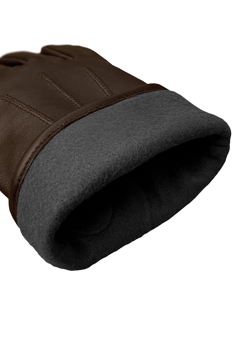 Kessler Men's Men`s Premium Lamb Leather Touchscreen Gloves "Liam"
