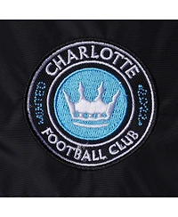 The Wild Collective Women's Black Charlotte Fc Anthem Full-Zip Jacket