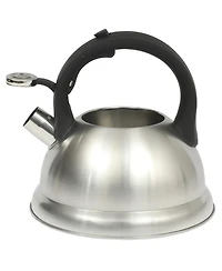 Mr. Coffee Hartbay Large 2.4 Quart Stainless Steel Whistling Tea Kettle