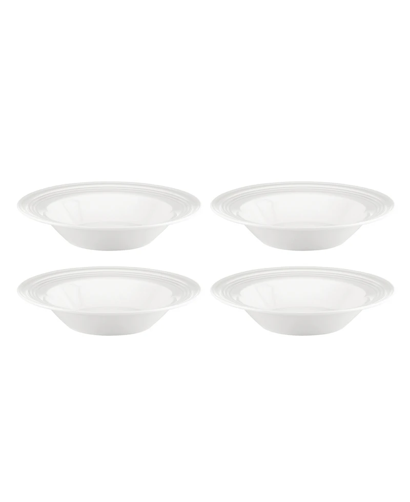 Lenox Tin Can Alley Rimmed Soup Bowls, Set of 4