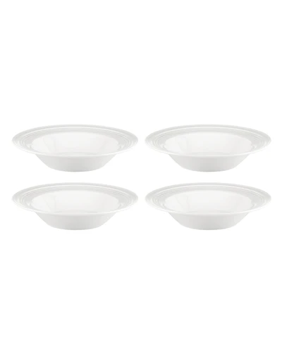 Lenox Tin Can Alley Rimmed Soup Bowls, Set of 4