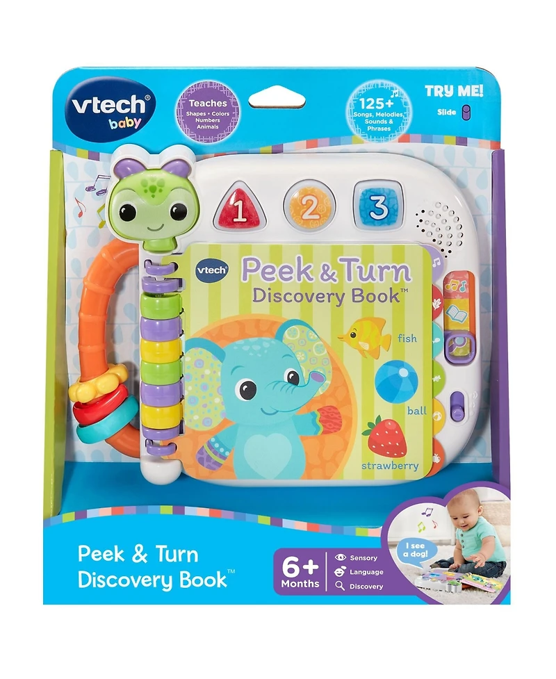 VTech Baby Peek and Turn Discovery Book