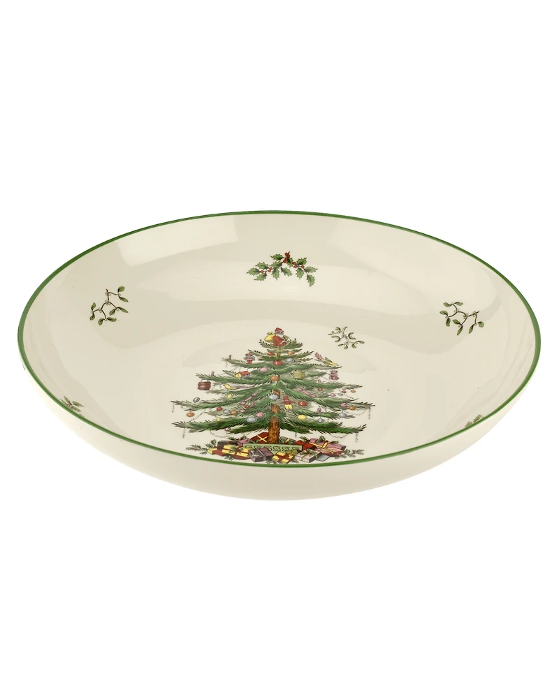 Spode Christmas Tree Pasta Serving Bowl