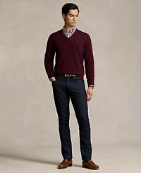 Polo Ralph Lauren Men's Washable Wool V-Neck Sweater