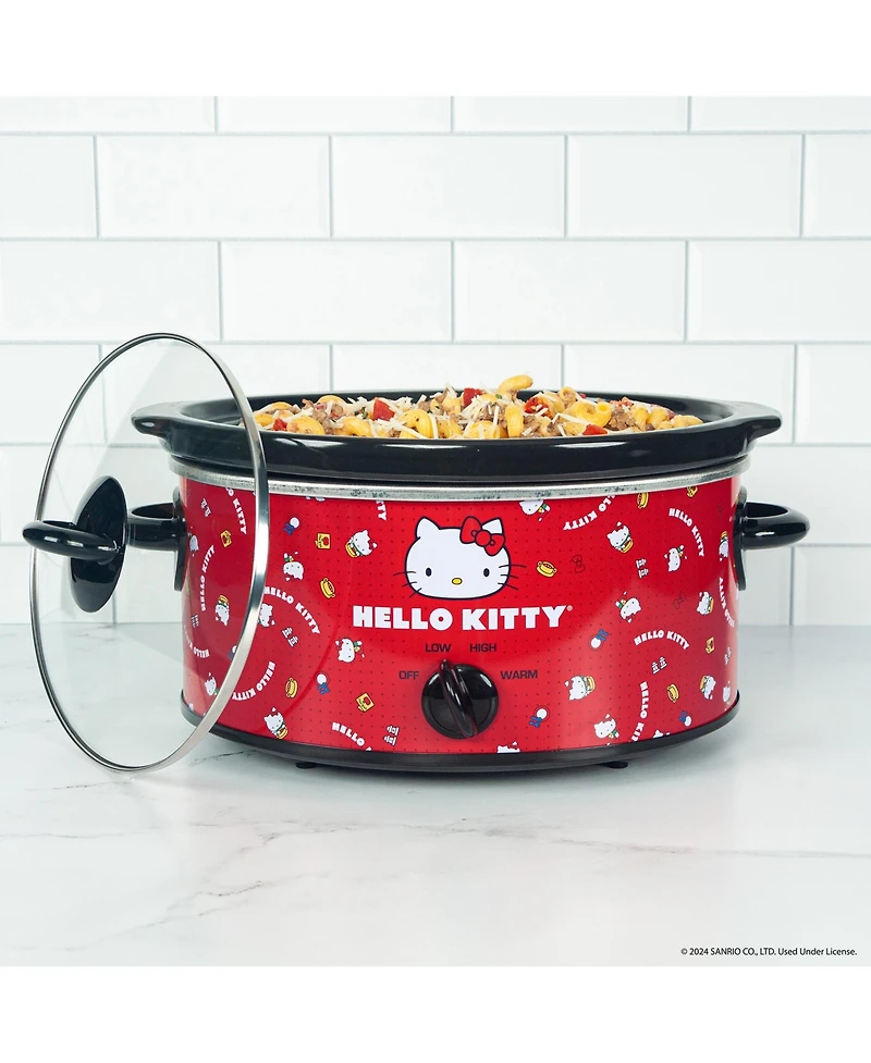 Uncanny Brands Hello Kitty 5-Quart Slow Cooker