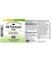 Hb Pressure Tonic Herbs Etc 60 Softgel