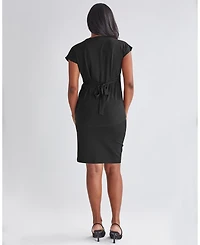 Angel Maternity Straight Cut Ponte Skirt