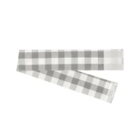 Kate Aurora Plaid Country Farmhouse French Door Curtain Panel With Matching Tieback