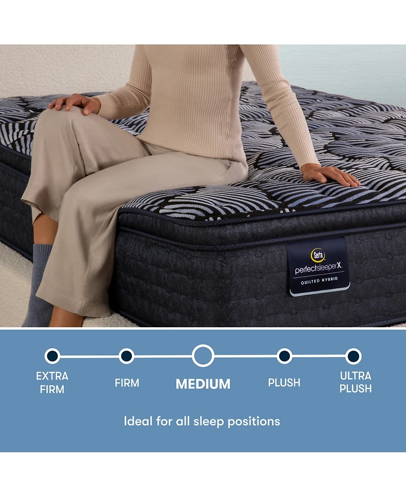 Serta Perfect Sleeper X Lexton Medium Pillow Top 14.25" Quilted Hybrid Mattress