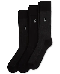 Polo Ralph Lauren Men's 3-Pk. Classic Gents Patterned Dress Socks