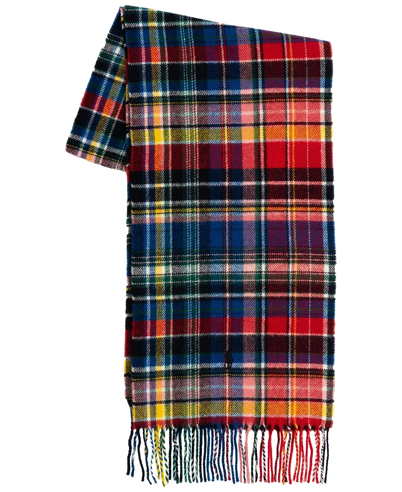 Polo Ralph Lauren Men's Woolen Plaid Scarf