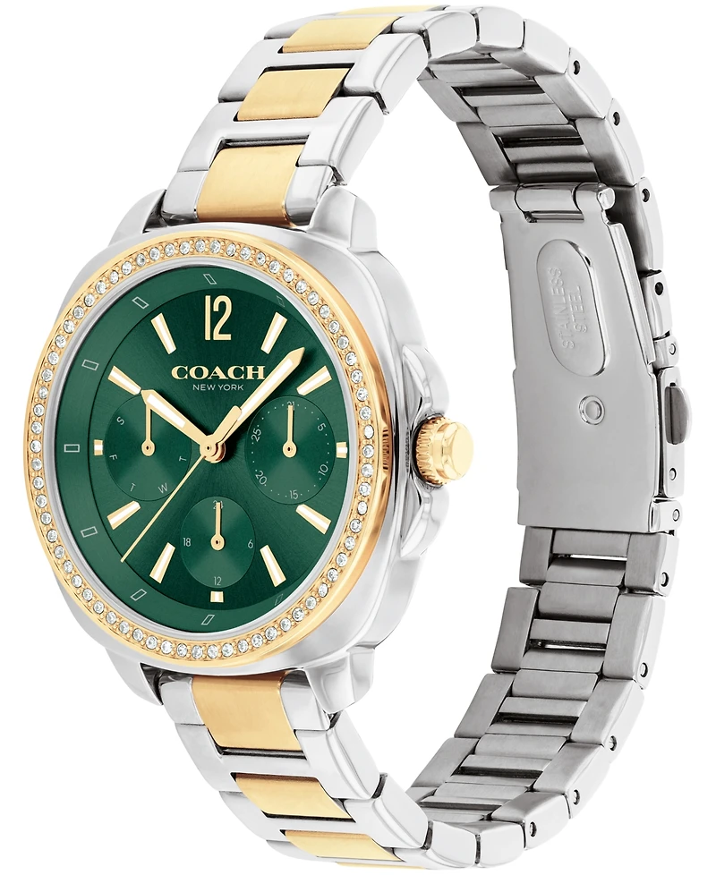 Coach Women's Kitt Two-Tone Stainless Steel Bracelet Watch 34mm