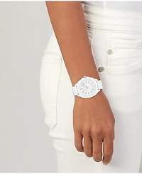 Coach Women's Kitt White Ceramic Bracelet Watch 38mm