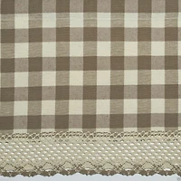GoodGram Country Plaid Window Valance Treatment