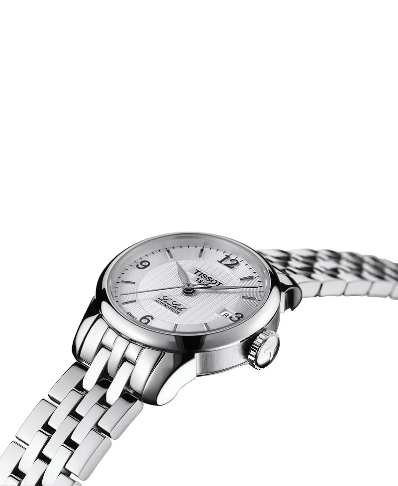 Tissot Women's Swiss Automatic Le Locle Stainless Steel Bracelet Watch 25mm