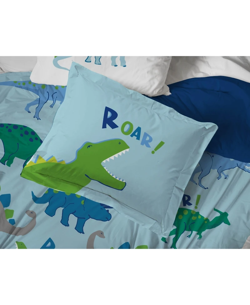 Sunny Side Up Dino Roar Bed Set