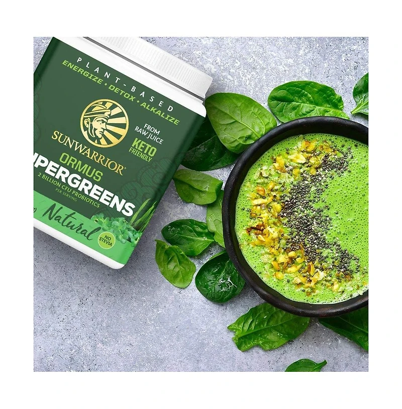 Sunwarrior Ormus Supergreens, Mint, Sunwarrior, 7.9 oz (45 Servings)