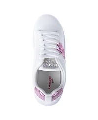 Bebe Little and Big Girls Court Low Top Rhinestones Sneaker