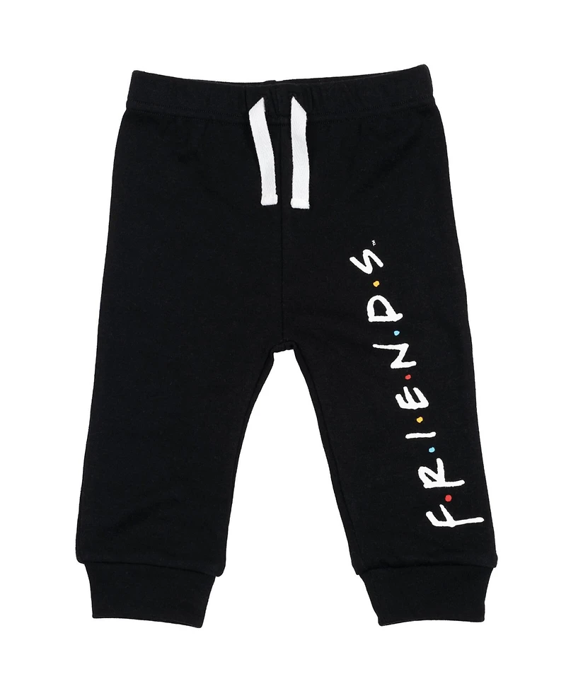 Friends Baby Boys Bodysuit Pants and Hat 3 Piece Outfit Set