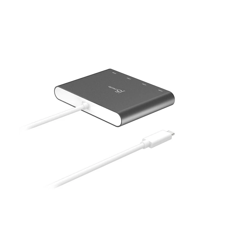 j5create JCA366 Usb Type-c To 4 Port Hdmi Multi-Monitor Adapter