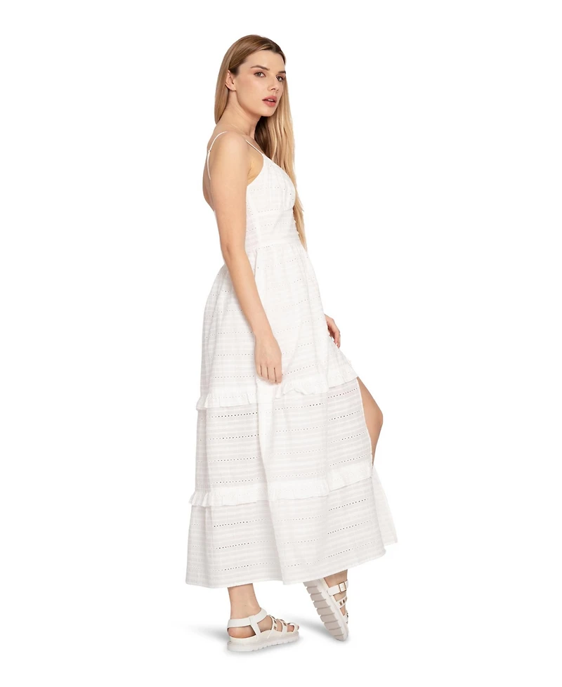 Belle & Bloom Women's Superstition Tiered Maxi Dress