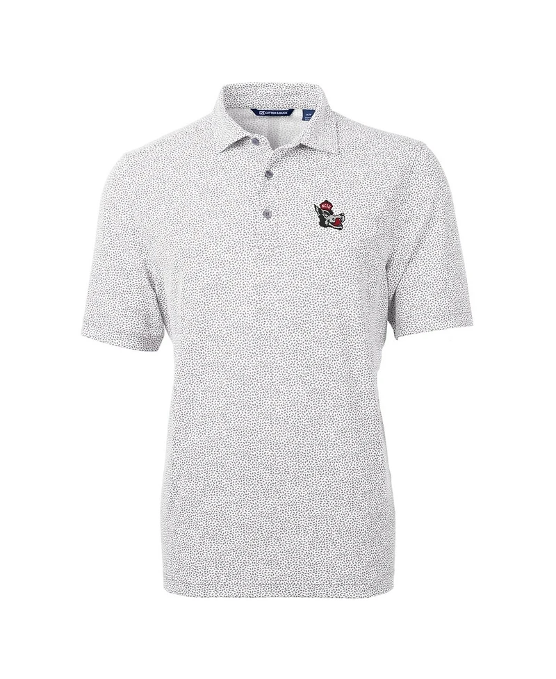 Cutter & Buck Men's Nc State Wolfpack Virtue Eco Pique Botanical Polo